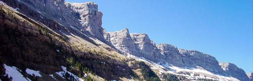 Farallones del valle de Ordesa (Huesca)