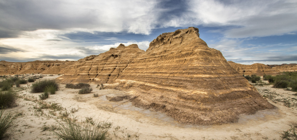 Bardenas Reales de Navarra. Foto por Mikipons.