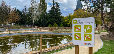 Paneles interpretativos en el Espacio Alfranca