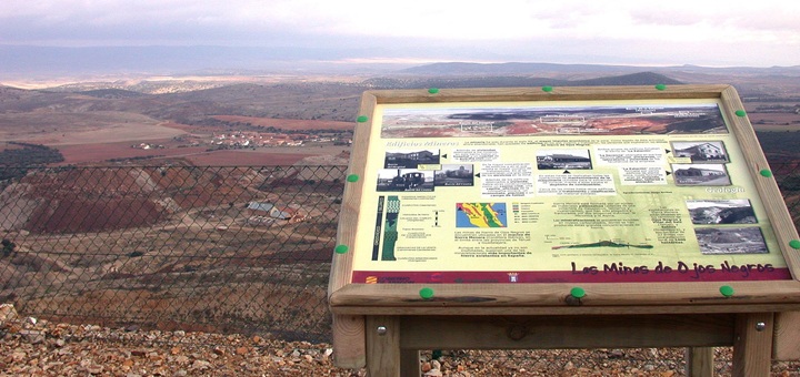 Panel indicador paisaje